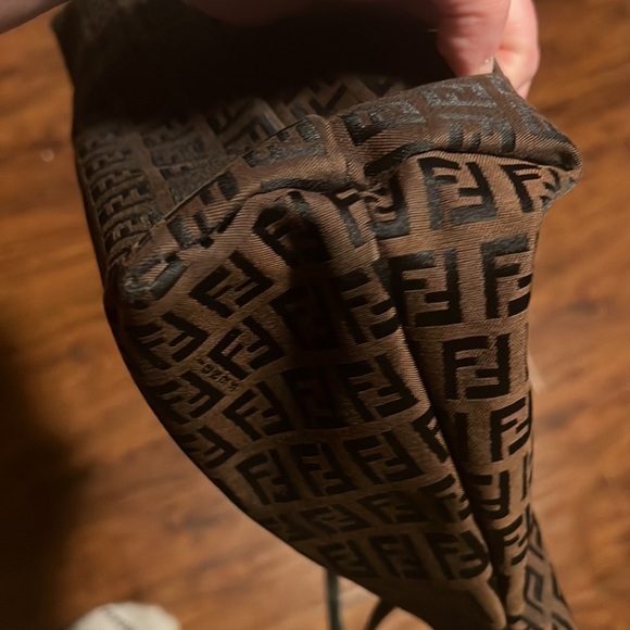 Vintage Authentic Fendi Zucchino Y2K bag - Picture 4 of 12